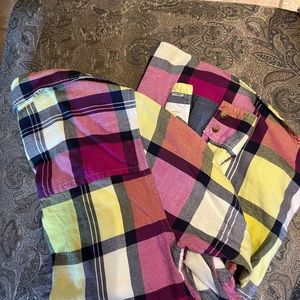 Women’s soft flannel shirt, worn twice